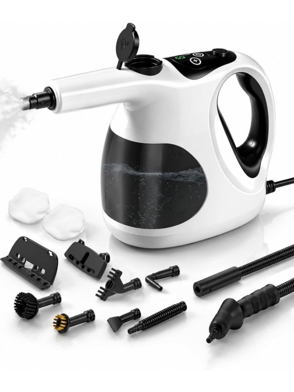 Portable Handheld Steam Cleaner - Fast Heat, 400ML Tank, Lightweight & Easy Use
